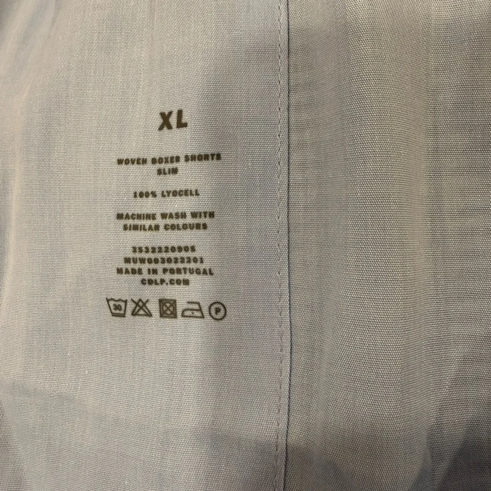 CDLP Woven Boxer Shorts Slim Sky Blue with elastic band $85